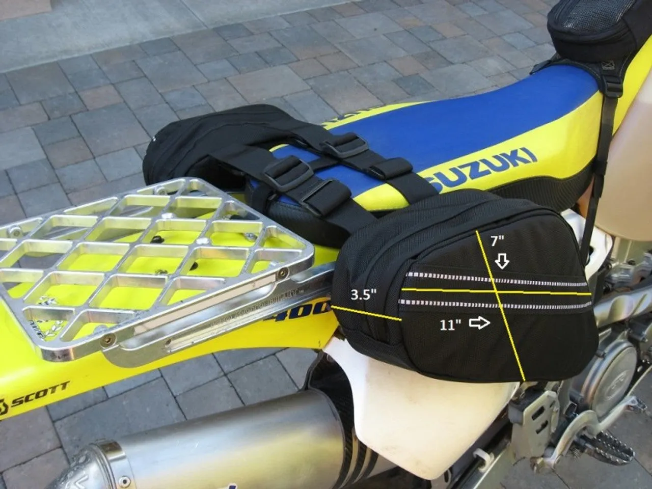 10L Enduro Rackless Saddlebag