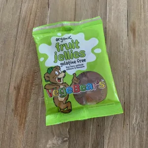 2 X ORGANIC CANDY FRUIT JELLIES 100G