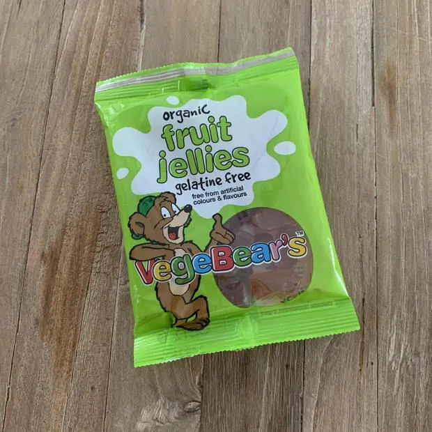 2 X ORGANIC CANDY FRUIT JELLIES 100G
