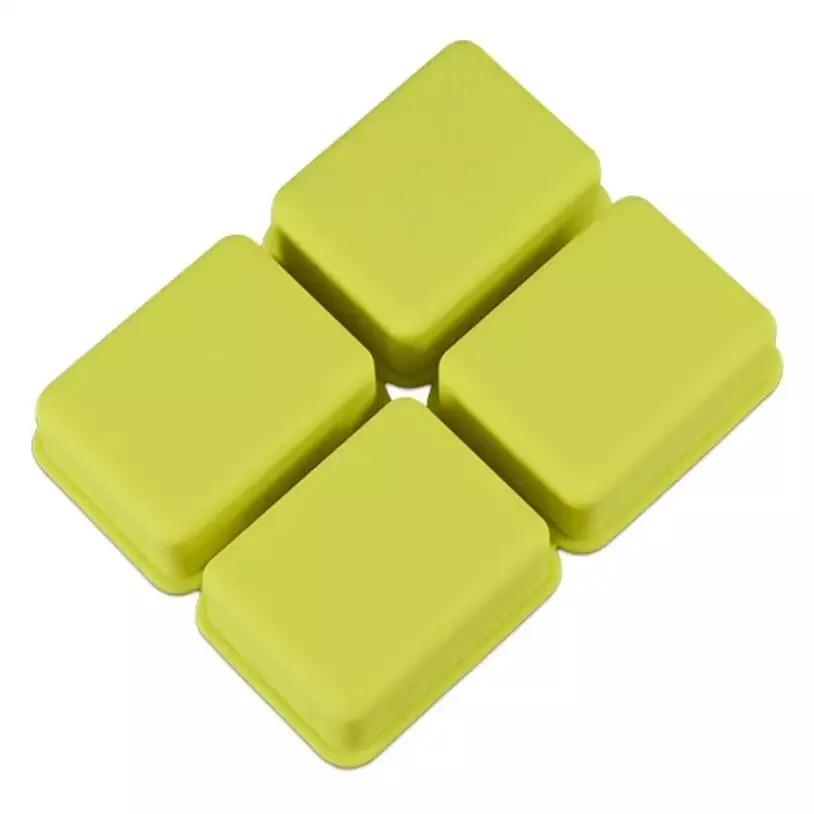 4 CAVITY RECTANGULAR SOAP MOULD
