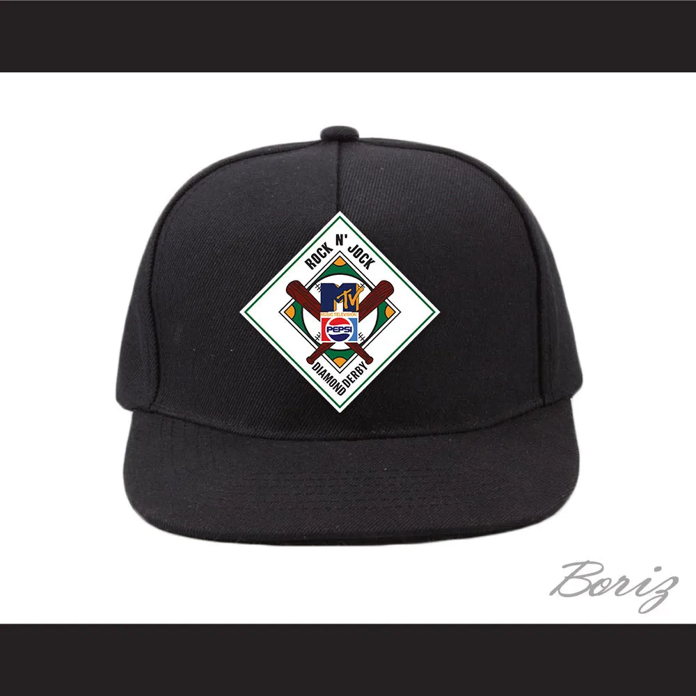 Aardvarks Baseball Hat 1st Annual Rock N' Jock Diamond Derby 1990