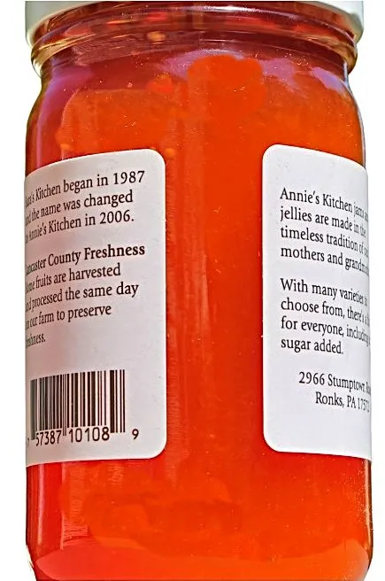 Annie's Kitchen Red Hot Pepper Jelly