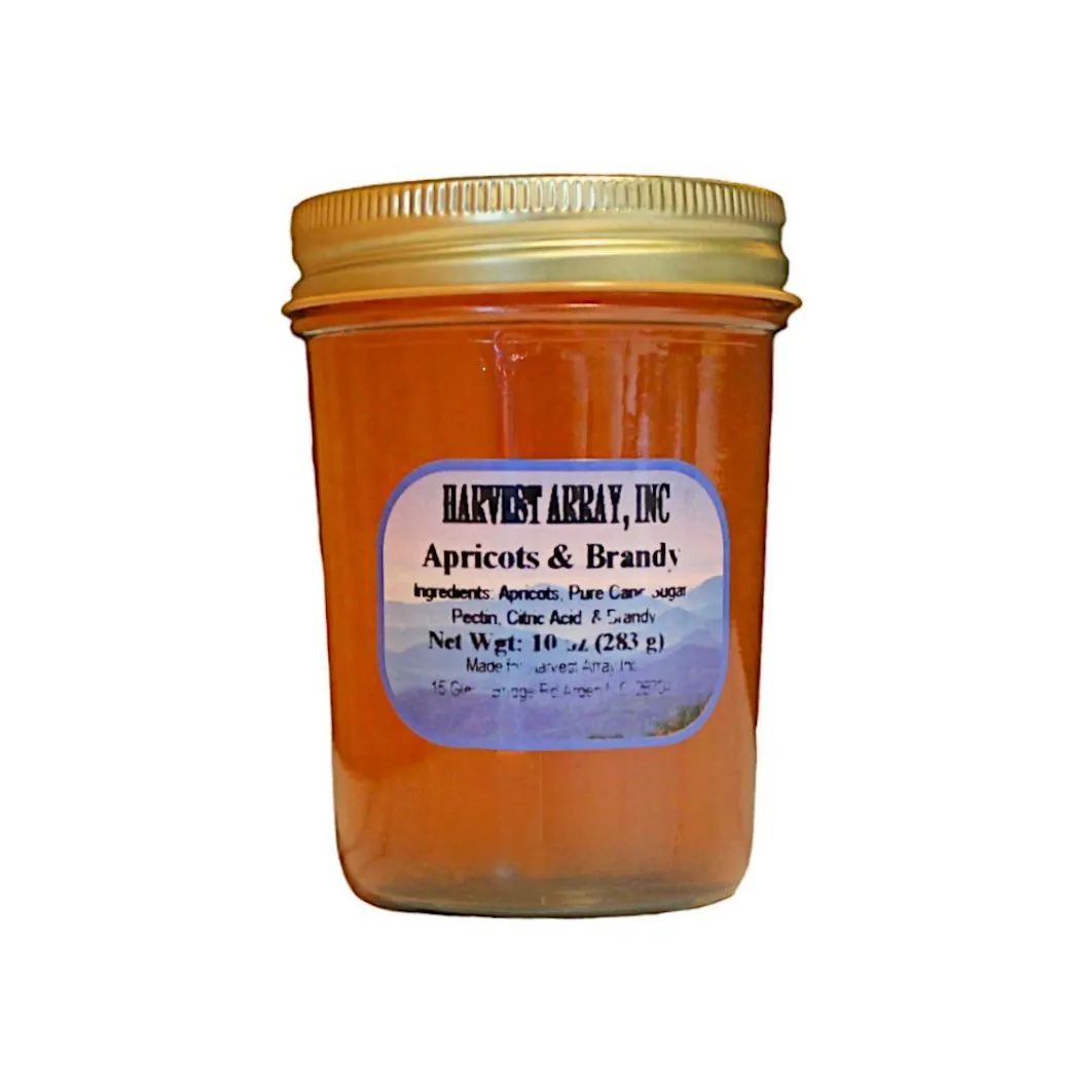 Blue Ridge Jams Apricots and Brandy Gourmet Jam