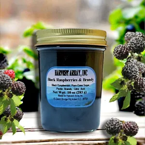 Blue Ridge Jams Black Raspberries and Brandy Gourmet Jam