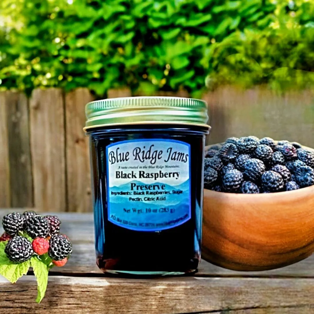Blue Ridge Jams Black Raspberry Preserves