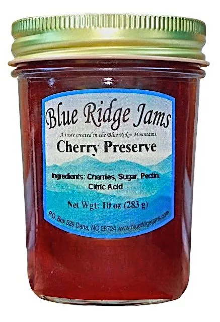 Blue Ridge Jams Cherry Preserves