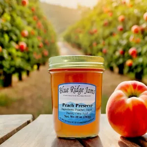 Blue Ridge Jams Peach Preserves