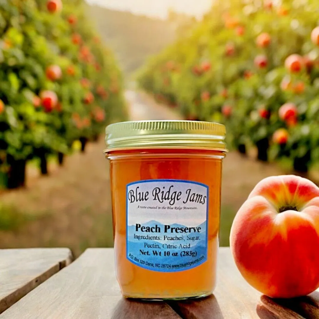 Blue Ridge Jams Peach Preserves