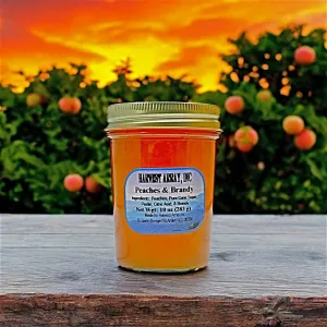 Blue Ridge Jams Peaches and Brandy Gourmet Jam