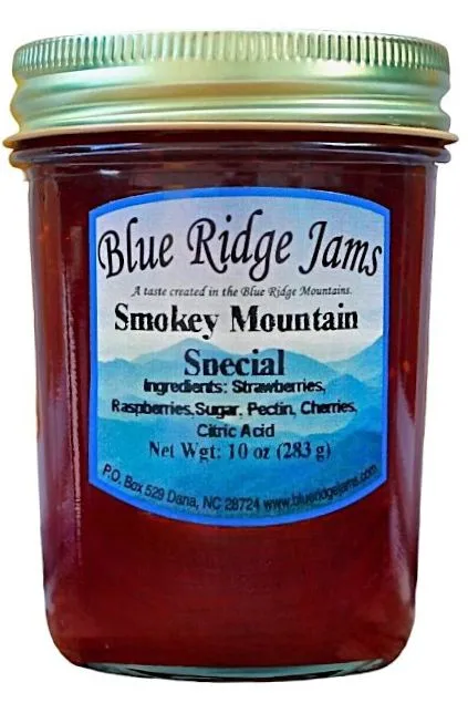 Blue Ridge Jams Smokey Mountain Special Preserves