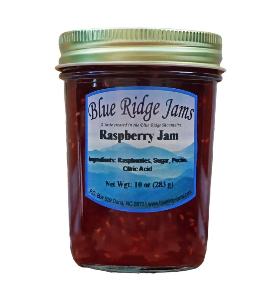 Blue Ridge Red Raspberry Jam