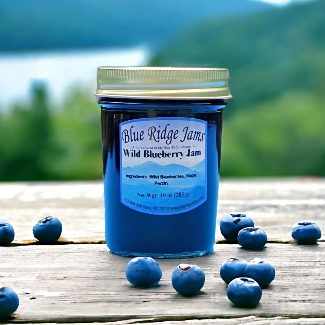 Blue Ridge Wild Blueberry Jam