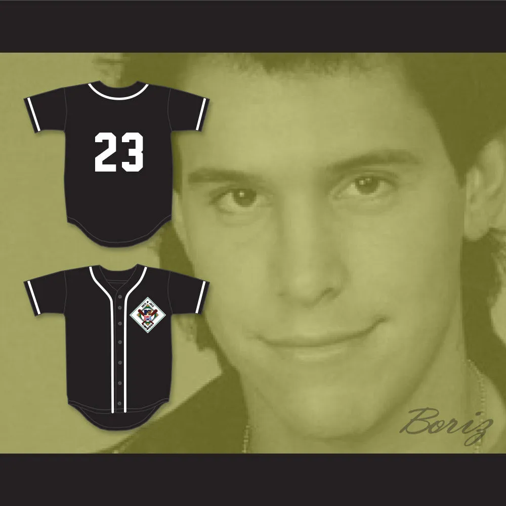 Brian Robbins 23 Aardvarks Baseball Jersey 1st Annual Rock N' Jock Diamond Derby 1990