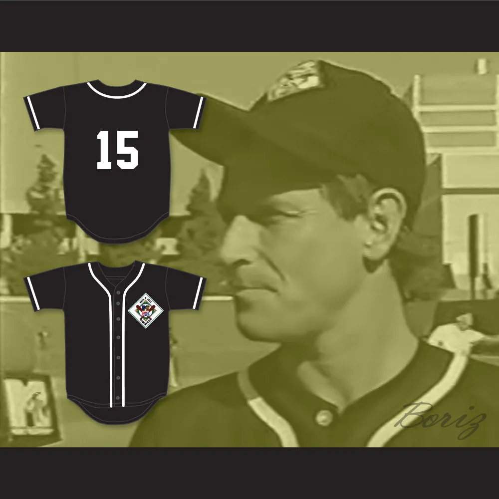 Corbin Bernsen 15 Aardvarks Baseball Jersey 1st Annual Rock N' Jock Diamond Derby 1990
