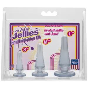 Crystal Jellies Anal Initiation Kit - Clear
