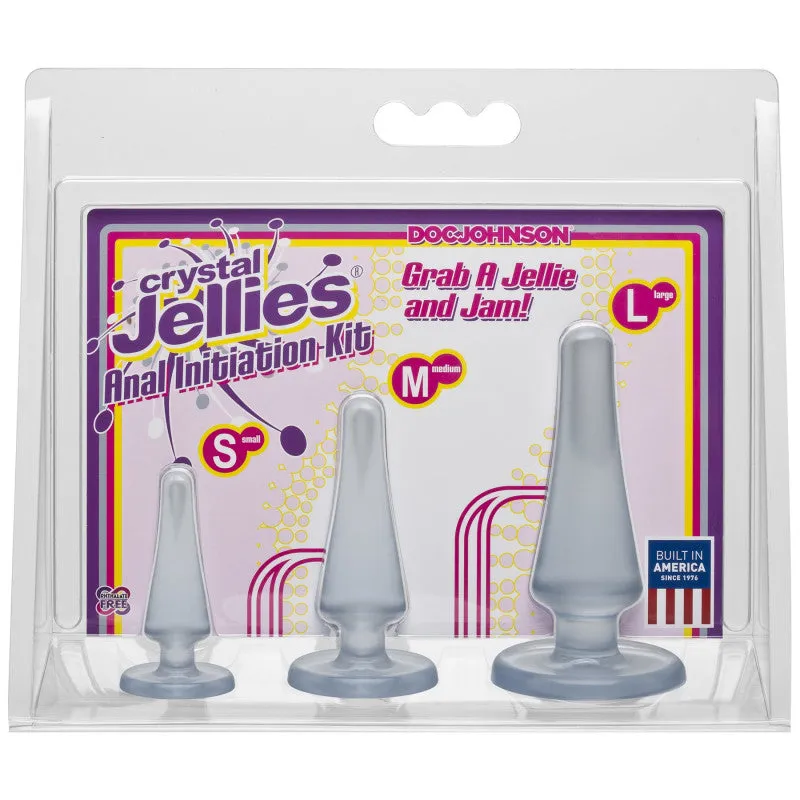 Crystal Jellies Anal Initiation Kit - Clear