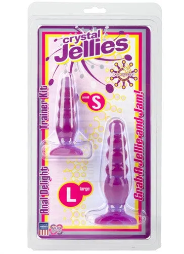 Crystal Jellies Anal Trainer Kit - Purple