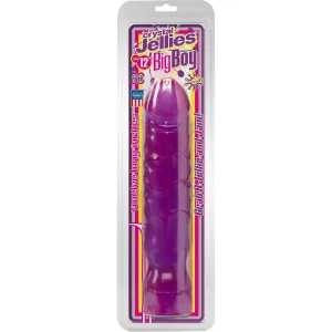 Crystal Jellies Big Boy 12 Inch - Purple