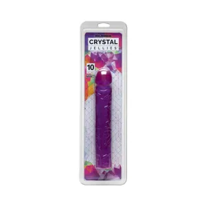 Crystal Jellies - Classic Dong Purple 10in