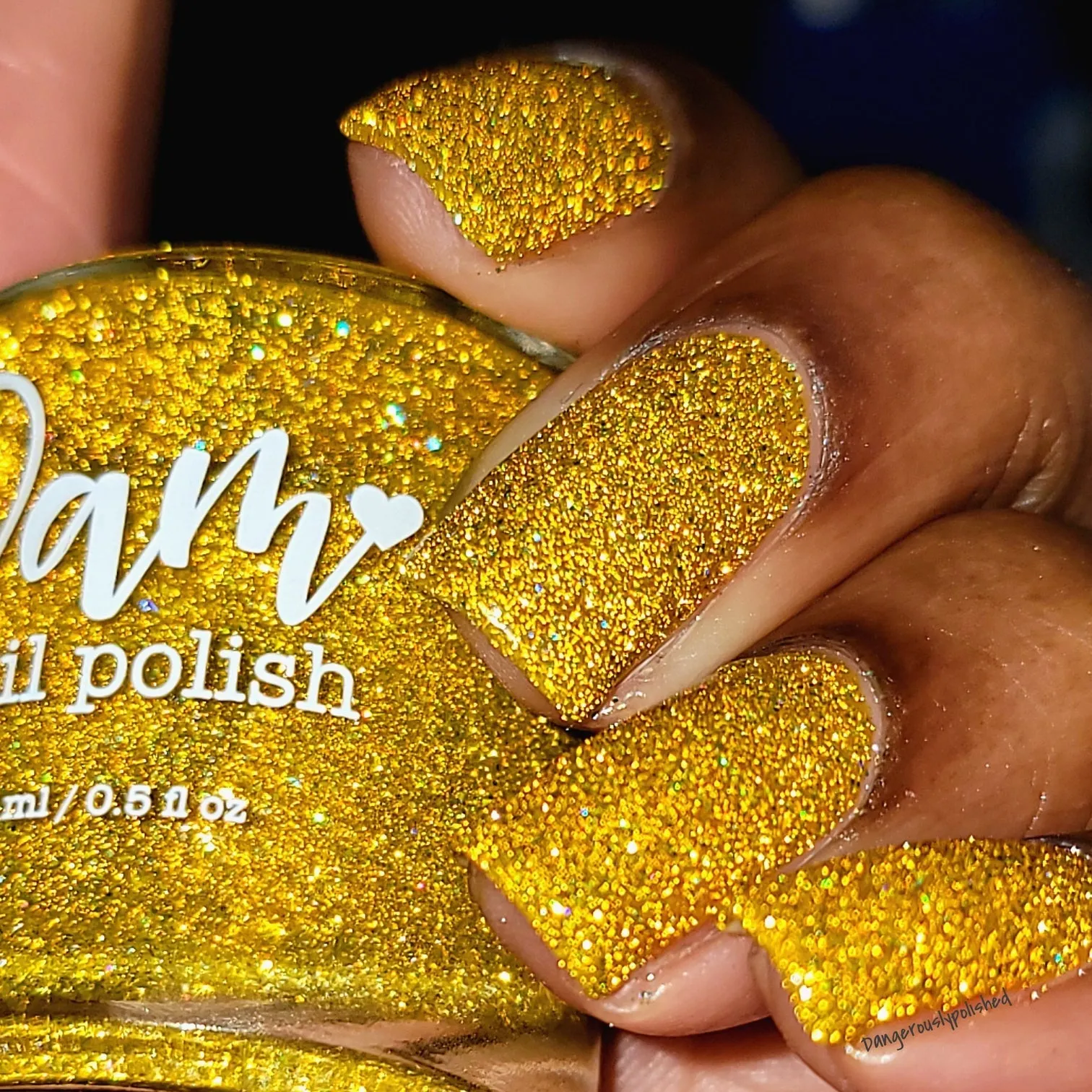 Dam Nail Polish - Jams & Jellies Collection - Lemon Curd