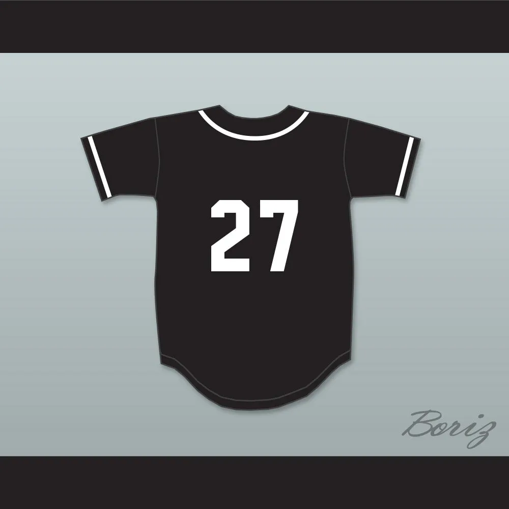 David Faustino 27 Aardvarks Baseball Jersey 1st Annual Rock N' Jock Diamond Derby 1990