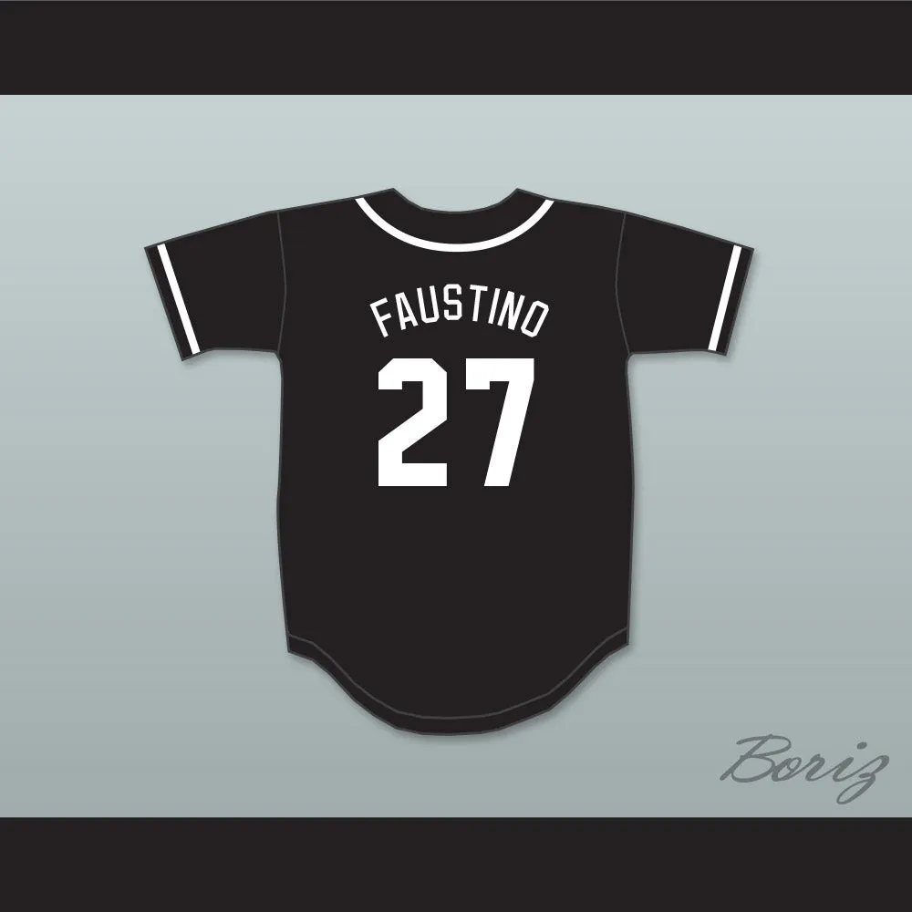 David Faustino 27 Aardvarks Baseball Jersey 1st Annual Rock N' Jock Diamond Derby
