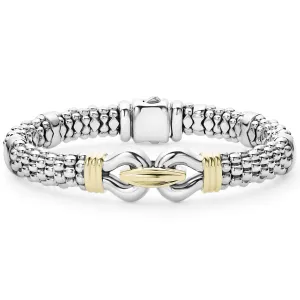 Derby Two-Tone Caviar Buckle Bracelet | 9mm