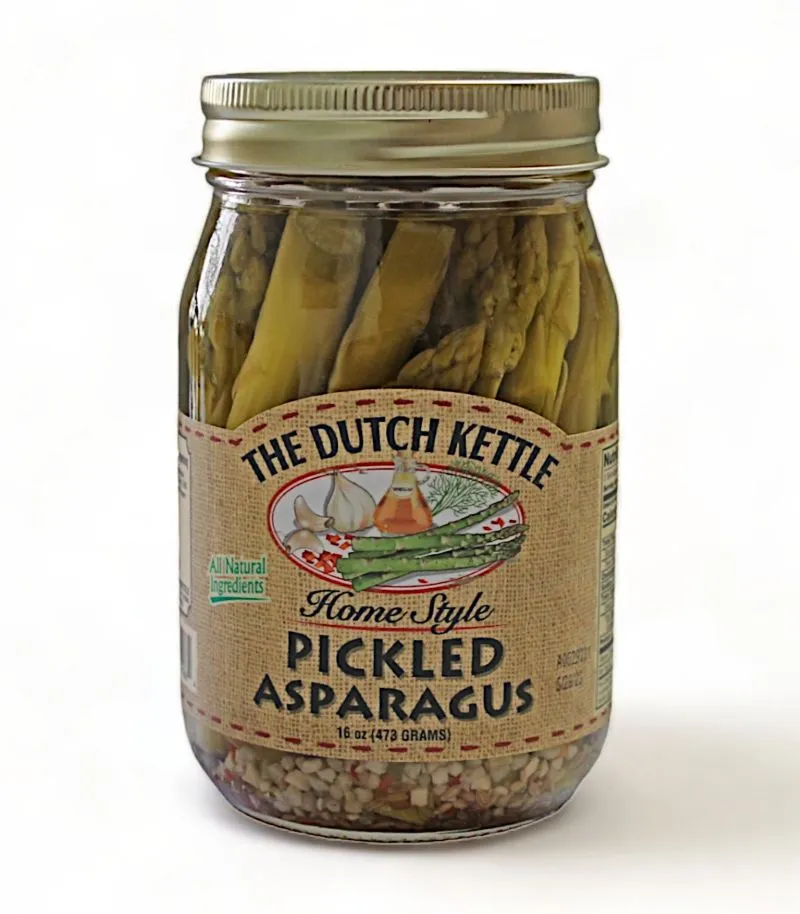 Dutch Kettle Amish Home Style Pickled Asparagus