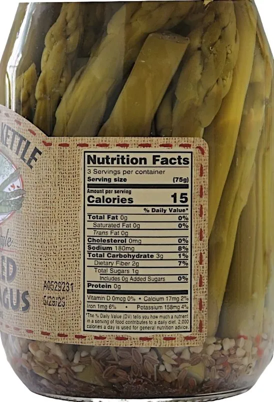 Dutch Kettle Amish Home Style Pickled Asparagus