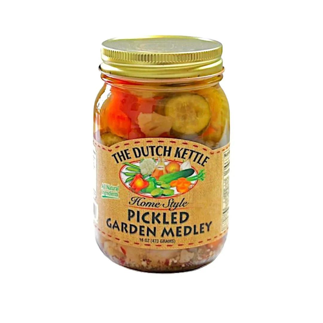 Dutch Kettle Amish Home Style Pickled Garden Medley