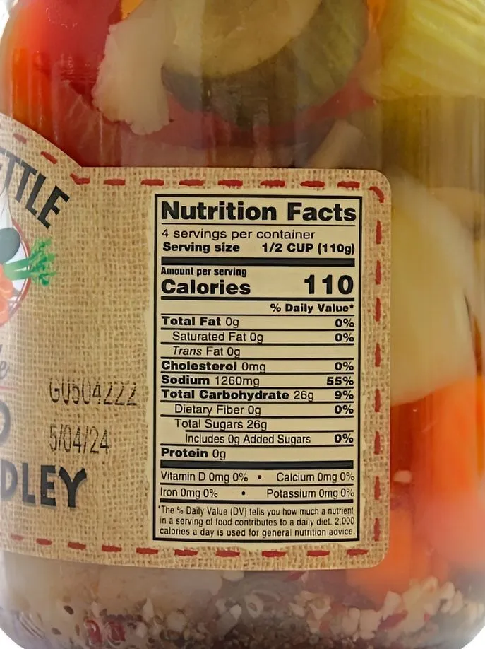 Dutch Kettle Amish Home Style Pickled Garden Medley