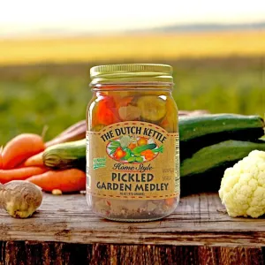 Dutch Kettle Amish Home Style Pickled Garden Medley
