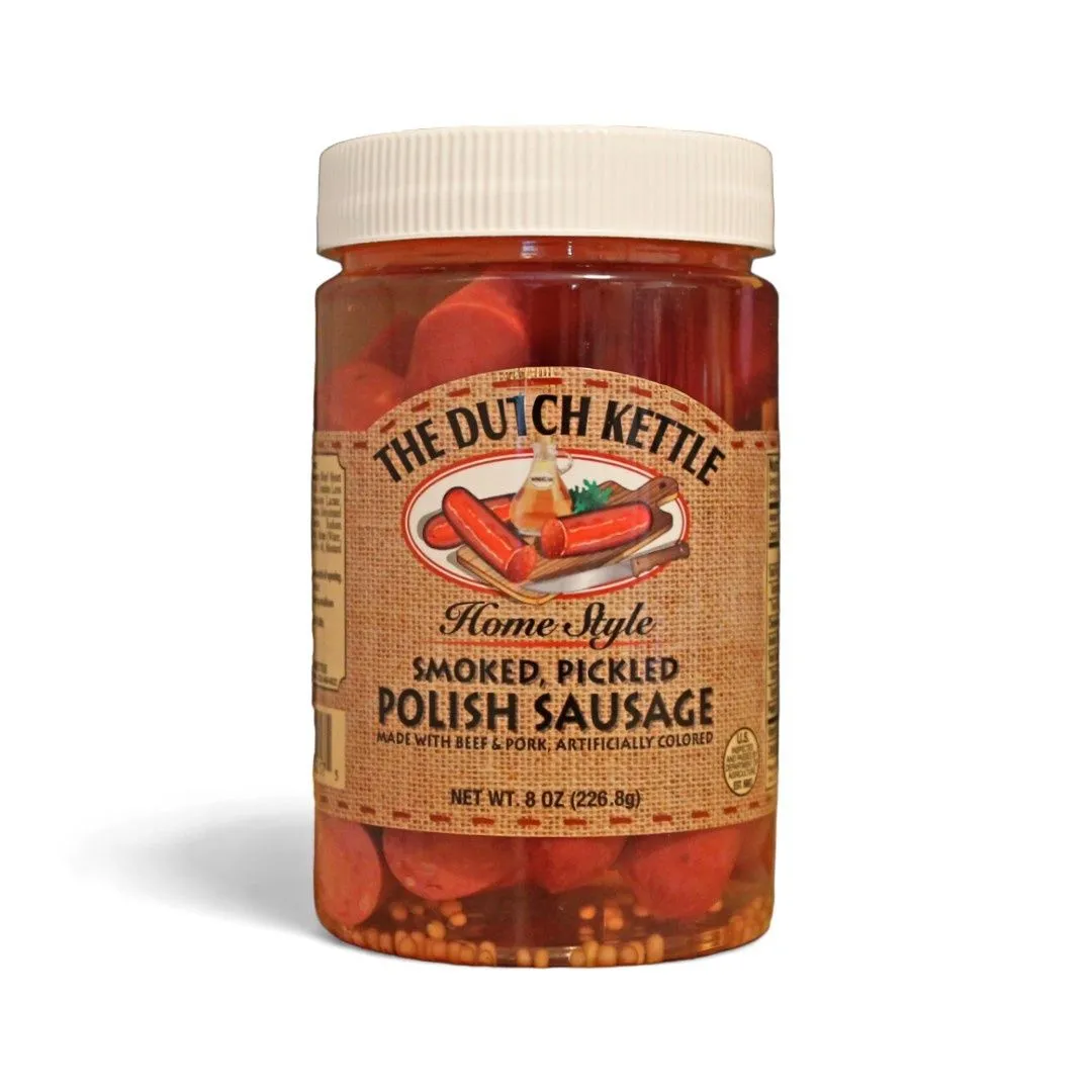 Dutch Kettle Amish Home Style Pickled Smoked Polish Sausage