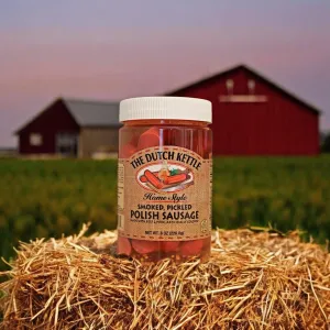 Dutch Kettle Amish Home Style Pickled Smoked Polish Sausage