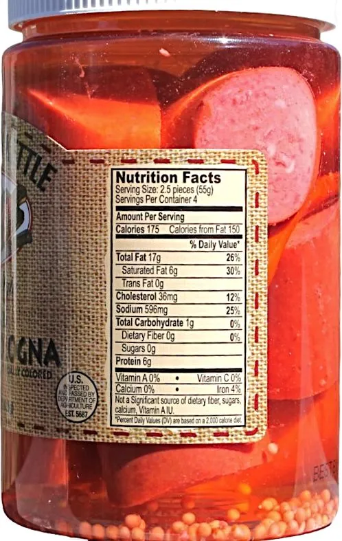 Dutch Kettle Amish Home Style Smoked Pickled Bologna