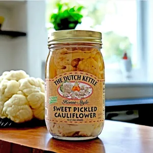 Dutch Kettle Amish Home Style Sweet Pickled Cauliflower