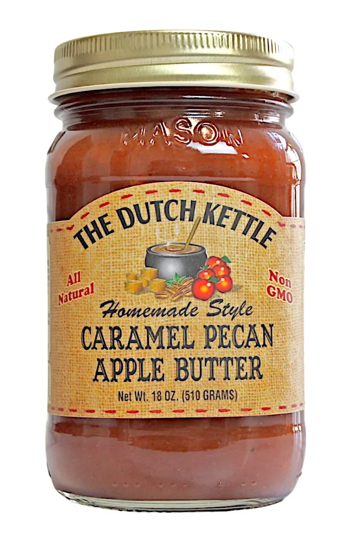 Dutch Kettle Amish Homemade Caramel Pecan Apple Butter