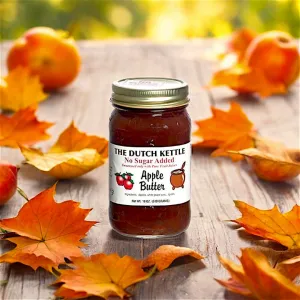 Dutch Kettle Amish Homemade No Sugar Added Apple Butter