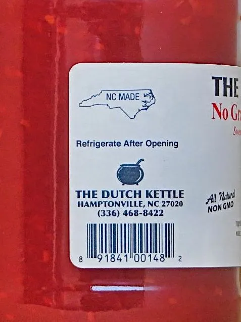 Dutch Kettle Amish Homemade No Sugar Added Jams