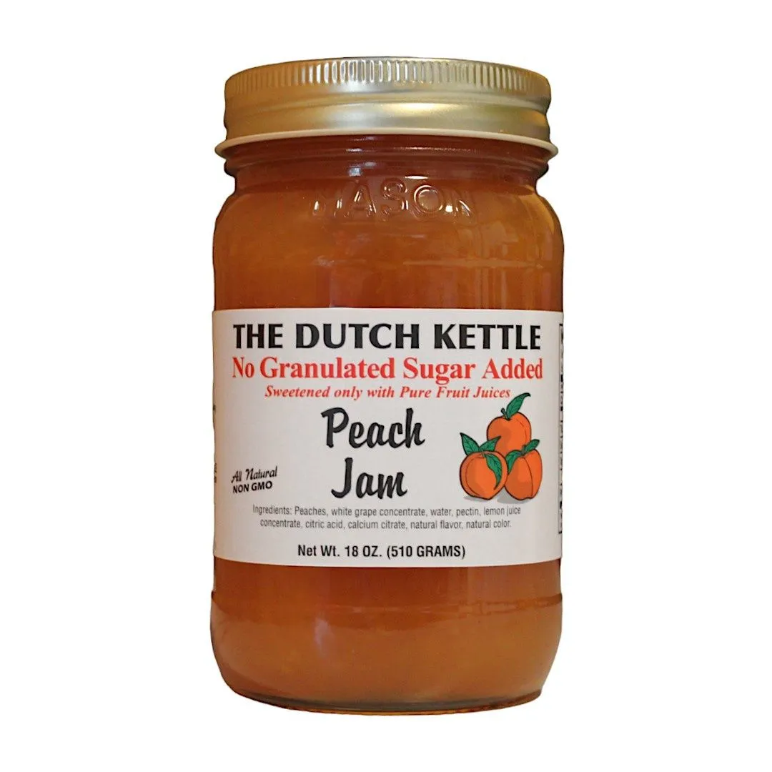 Dutch Kettle Amish Homemade No Sugar Added Jams