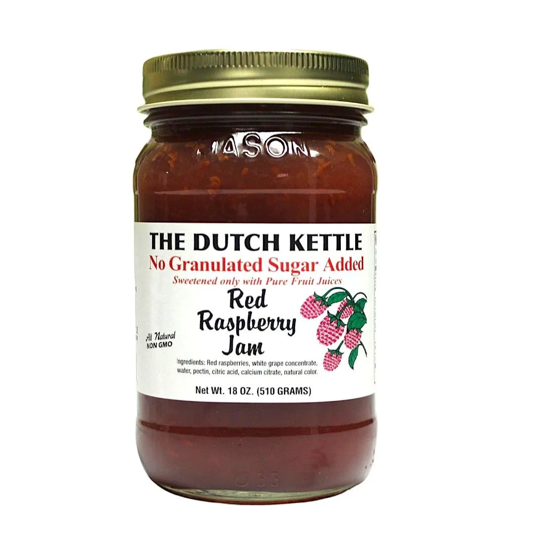 Dutch Kettle Amish Homemade No Sugar Added Jams