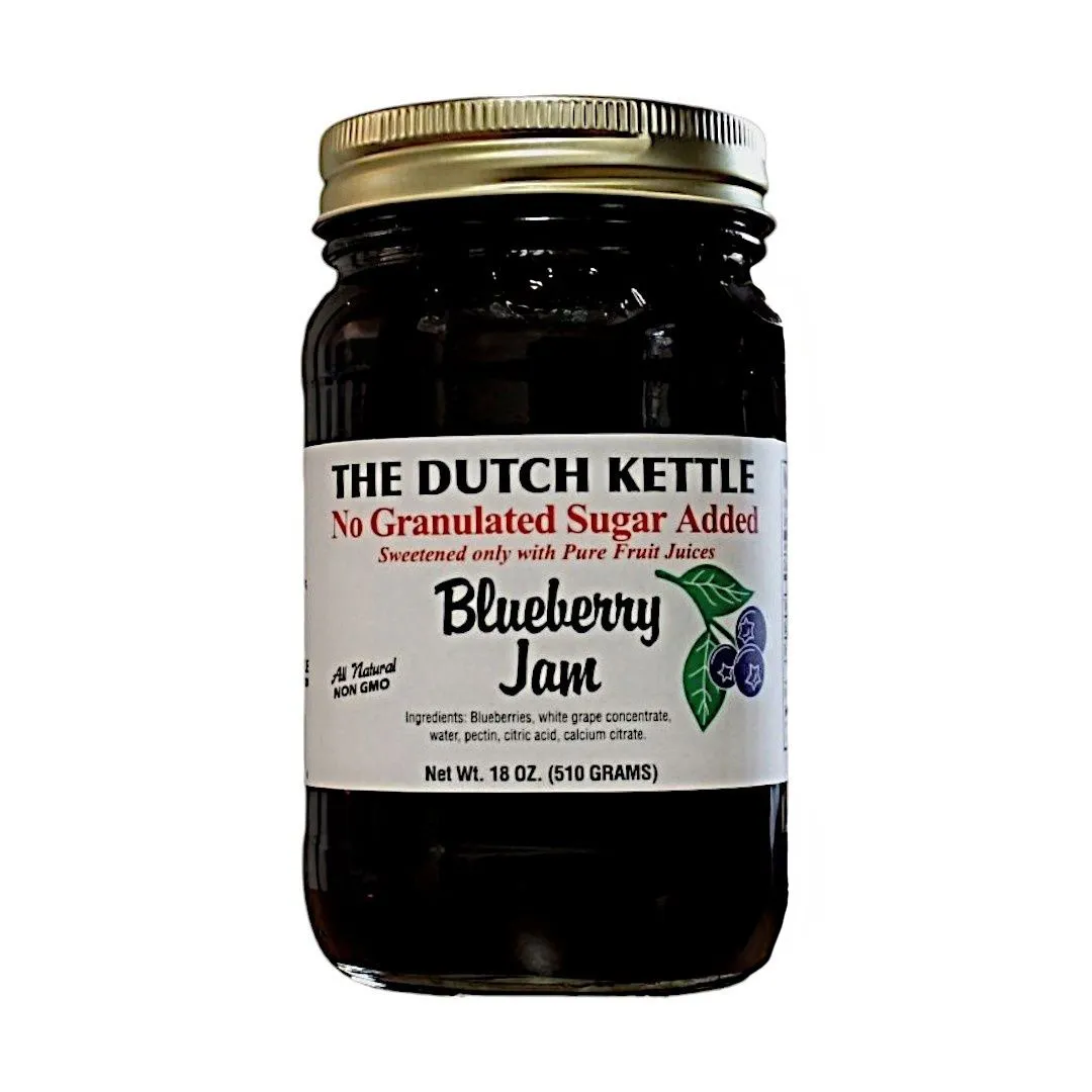 Dutch Kettle Amish Homemade No Sugar Added Jams