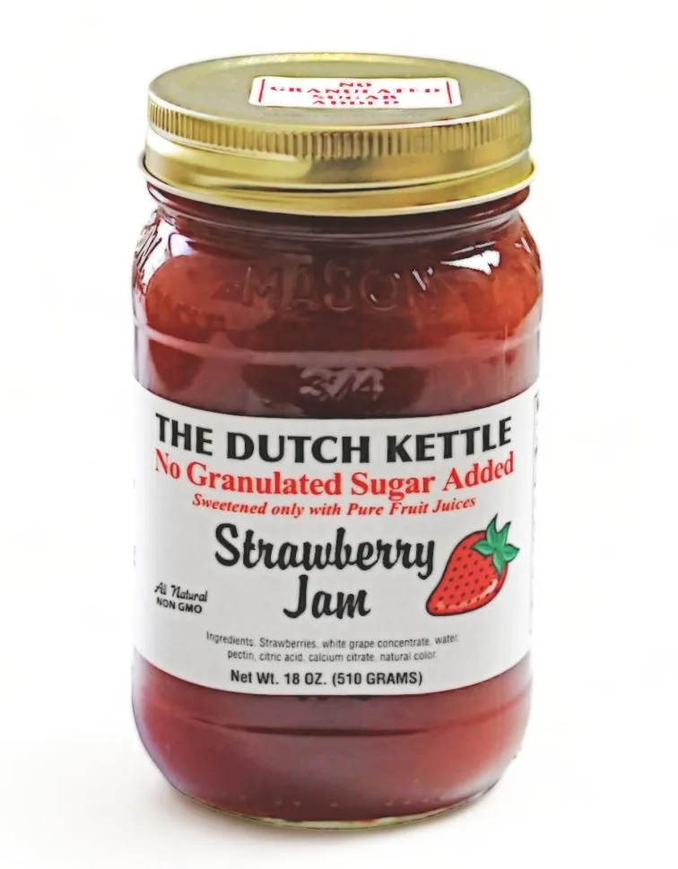 Dutch Kettle Amish Homemade No Sugar Added Jams