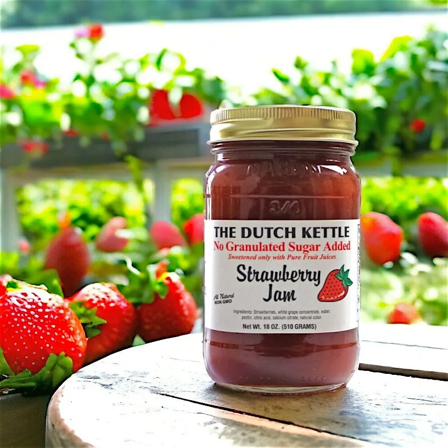 Dutch Kettle Amish Homemade No Sugar Added Jams