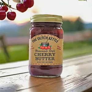 Dutch Kettle Amish Homemade Style Cherry Butter