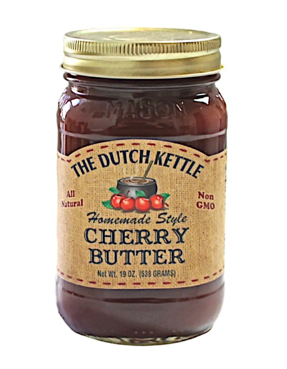 Dutch Kettle Amish Homemade Style Cherry Butter