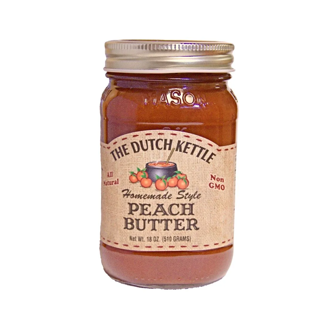 Dutch Kettle Amish Homemade Style Peach Butter