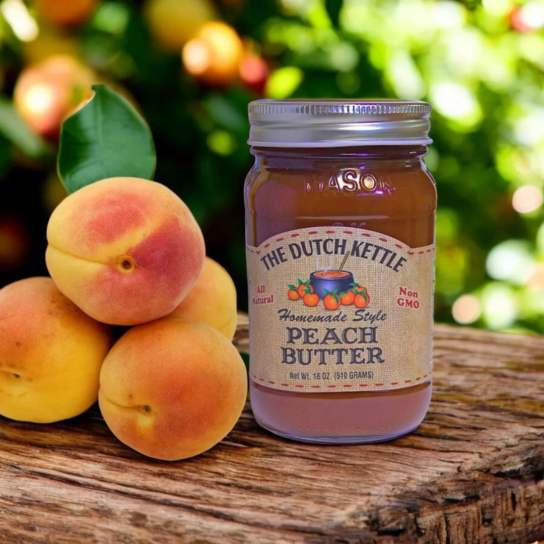 Dutch Kettle Amish Homemade Style Peach Butter