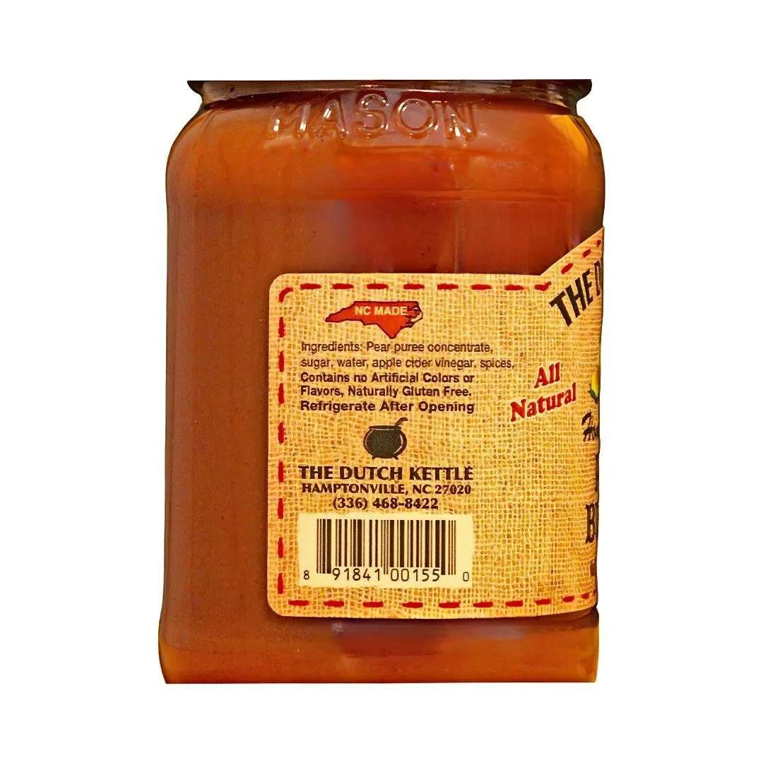 Dutch Kettle Amish Homemade Style Pear Butter