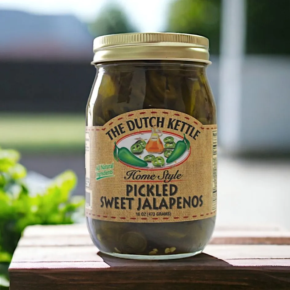 Dutch Kettle Home Style Pickled Sweet Jalapenos